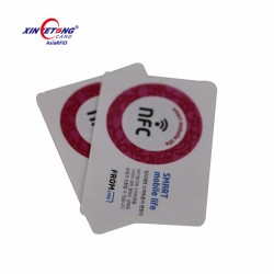 NTAG215 Blank PVC NFC sticker Tag  Circle 40mm diameter